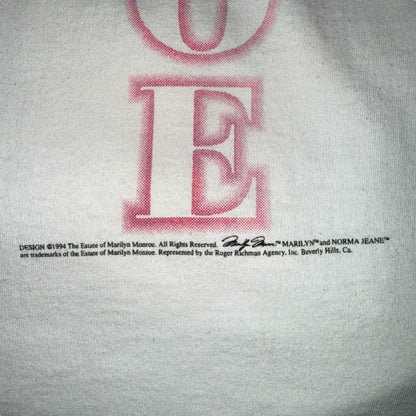 MARILYN MONROE 90s T-Shirt Size XL