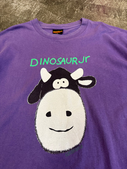 Vintage DINOSAUR Jr Purple Cotton T-Shirt Size XL