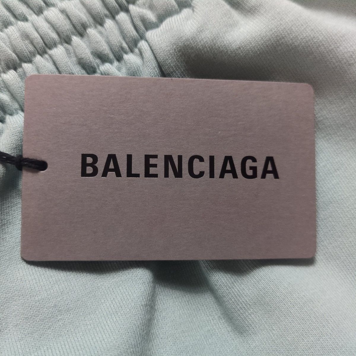 BALENCIAGA BB Logo Embroidered Cotton Sweat Shorts Size M