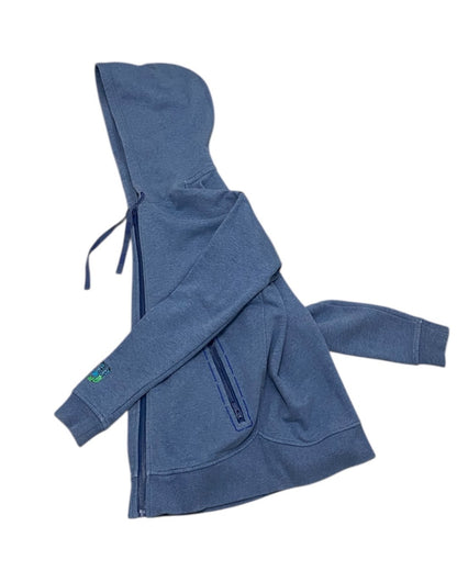 Marc Jacobs Blue Full Zip Hoodie w/ Design