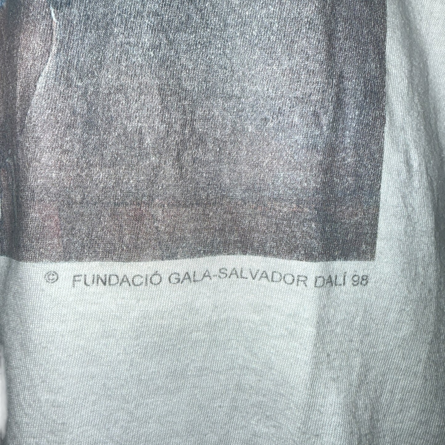 SALVADOR DALI 90s Figure at a Window Art T-Shirt Size L