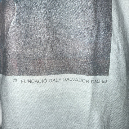 SALVADOR DALI 90s Figure at a Window Art T-Shirt Size L