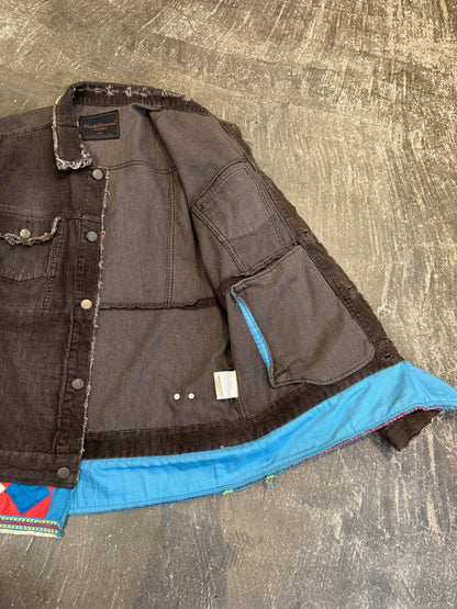 Undercover 03SS Brown Cotton Blend Long Sleeve Shirt Size L