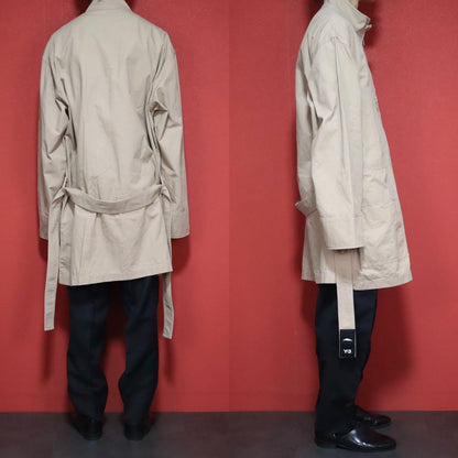 Yohji Yamamoto Budogi Motif Ripstop Utility Jacket Size S
