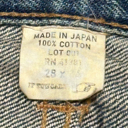 RRL Vintage-Washed Denim Pants Indigo Size W28