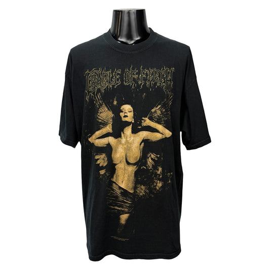 CRADLE OF FILTH 90s/00s Vintage Graphic T-Shirt Size XL