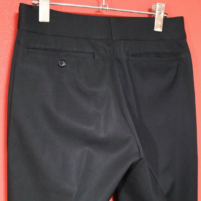 Comme des Garcons 00AW Black Wool Slacks Size M