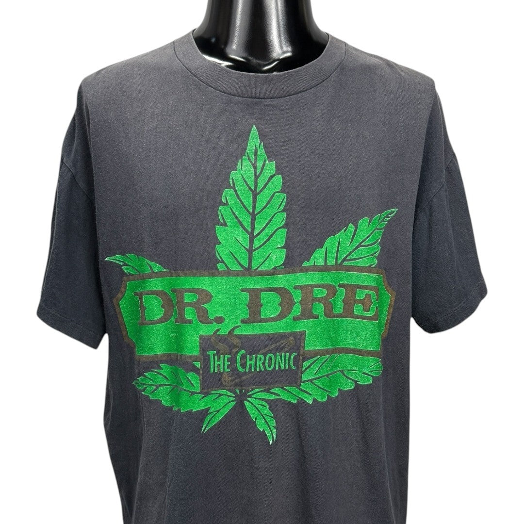 DR. DRE 90s The Chronic Album Art Sided T-Shirt Size XL