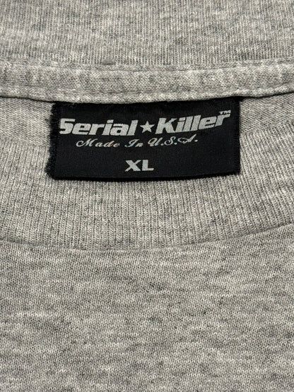 SERIAL KILLER American History X 90s Grey T-Shirt Size XL