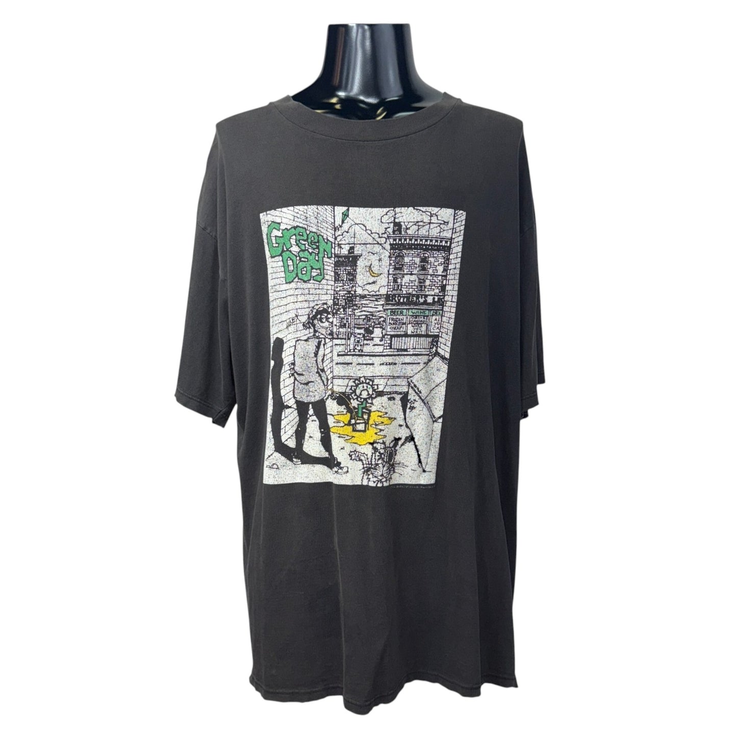 GREENDAY 1994 Dookie Tour Vintage Green T-Shirt Size XL
