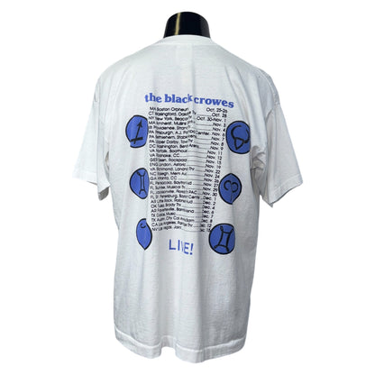 THE BLACK CROWS THREE SNAKE AND CHARM TOUR T-Shirt Black Size XL