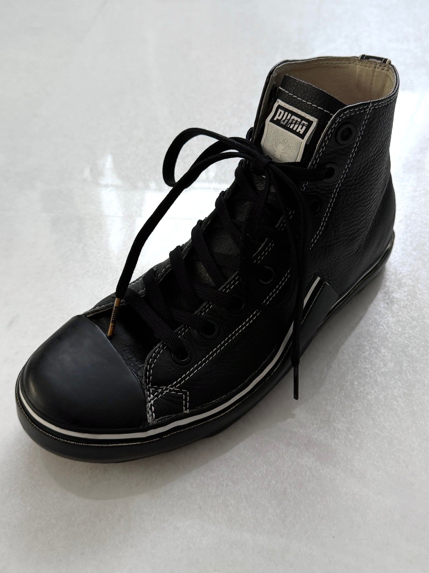 MIHARA YASUHIRO x PUMA Leather High Top Sneakers Size 26cm