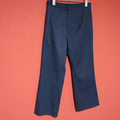 Yohji Yamamoto Striped Pleated Wide Straight Denim Size 2