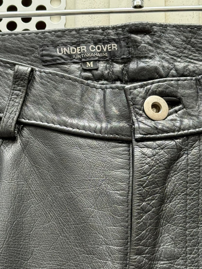 UNDERCOVER leather pants 90s vintage leather pants archive piece Size US 32