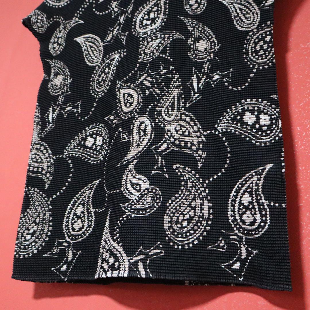 Issey Miyake Paisley All-over Pleated T-Shirt Size FREE
