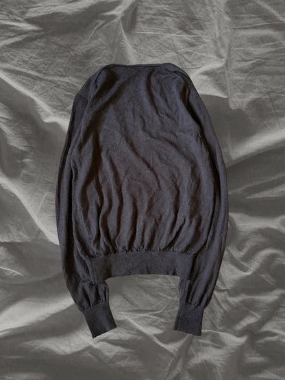 Yves Saint Laurent 2000s Cashmere Deep Sweater Black Size M