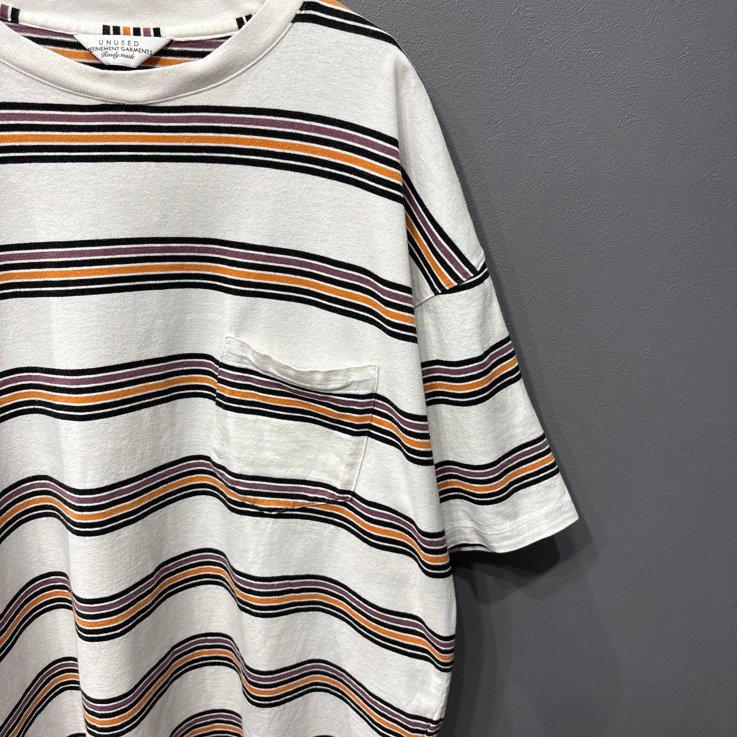 UNUSED Border Cotton T-Shirt Size 1