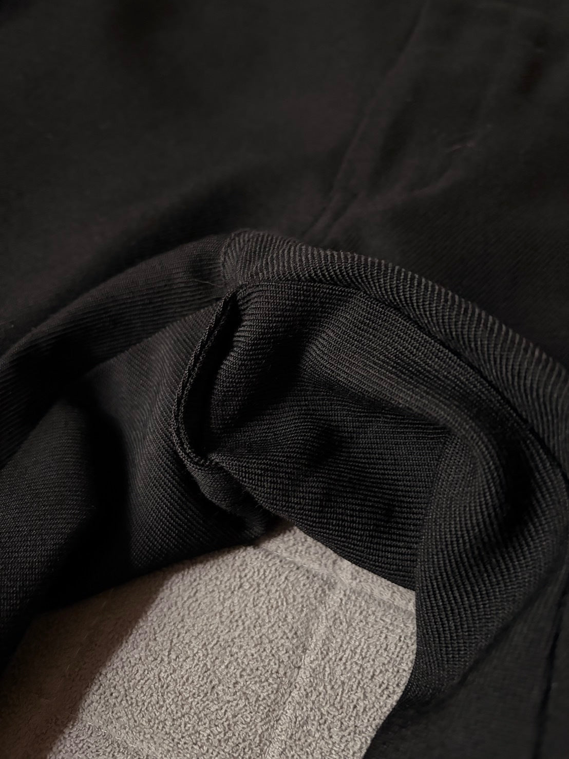 COMME des GAR AW98 Inside-Out Wool Pants Black Size S