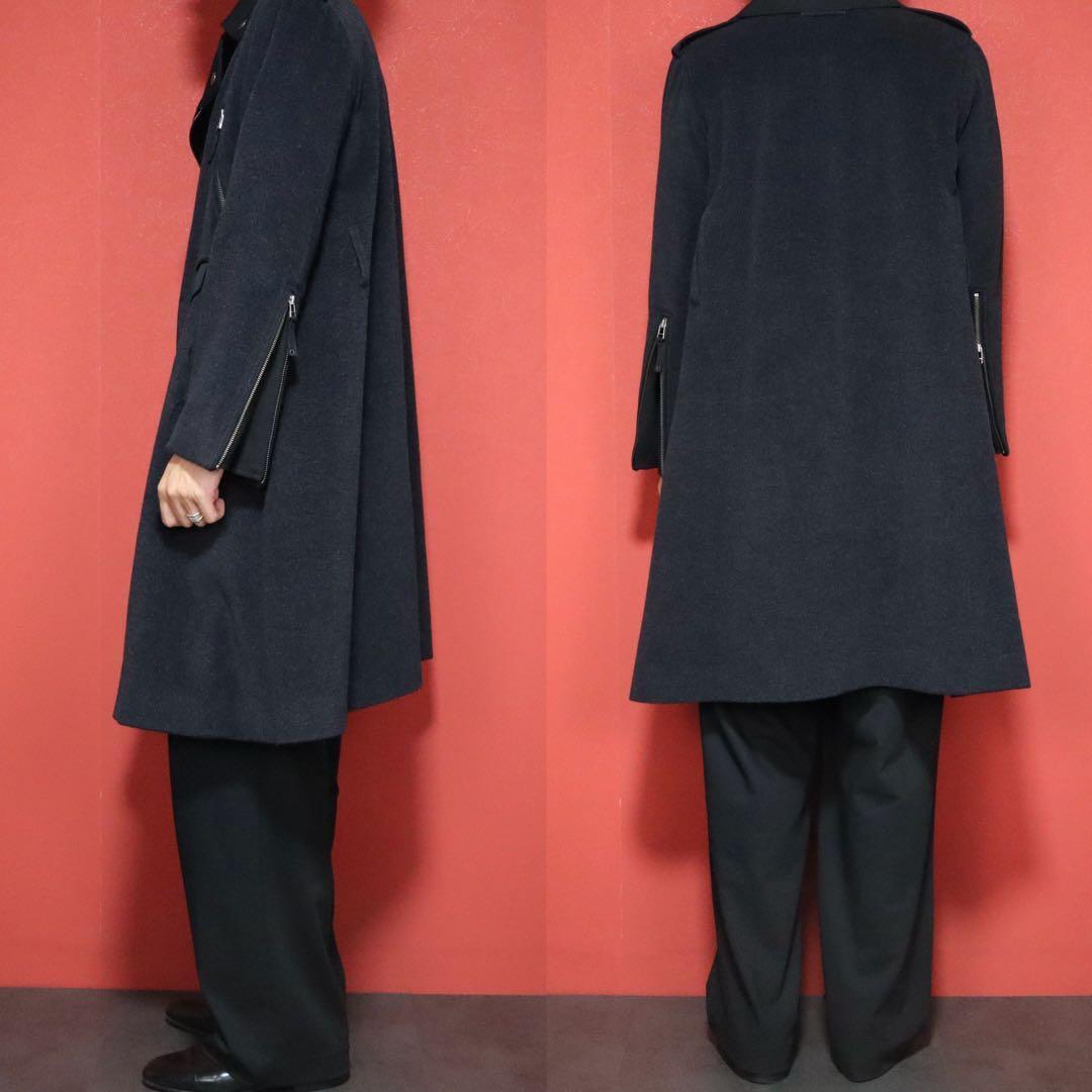 Jean Paul GAULTIER FEMME 90s Sleeve Zip Long Coat Size 40