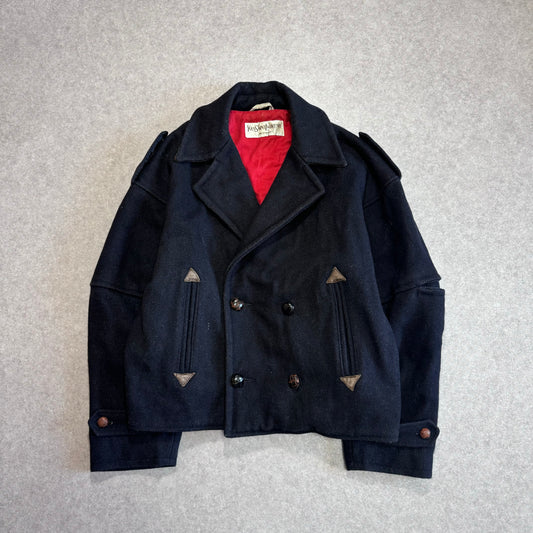Yves Saint Laurent Blue Long Sleeve Shirt Size L