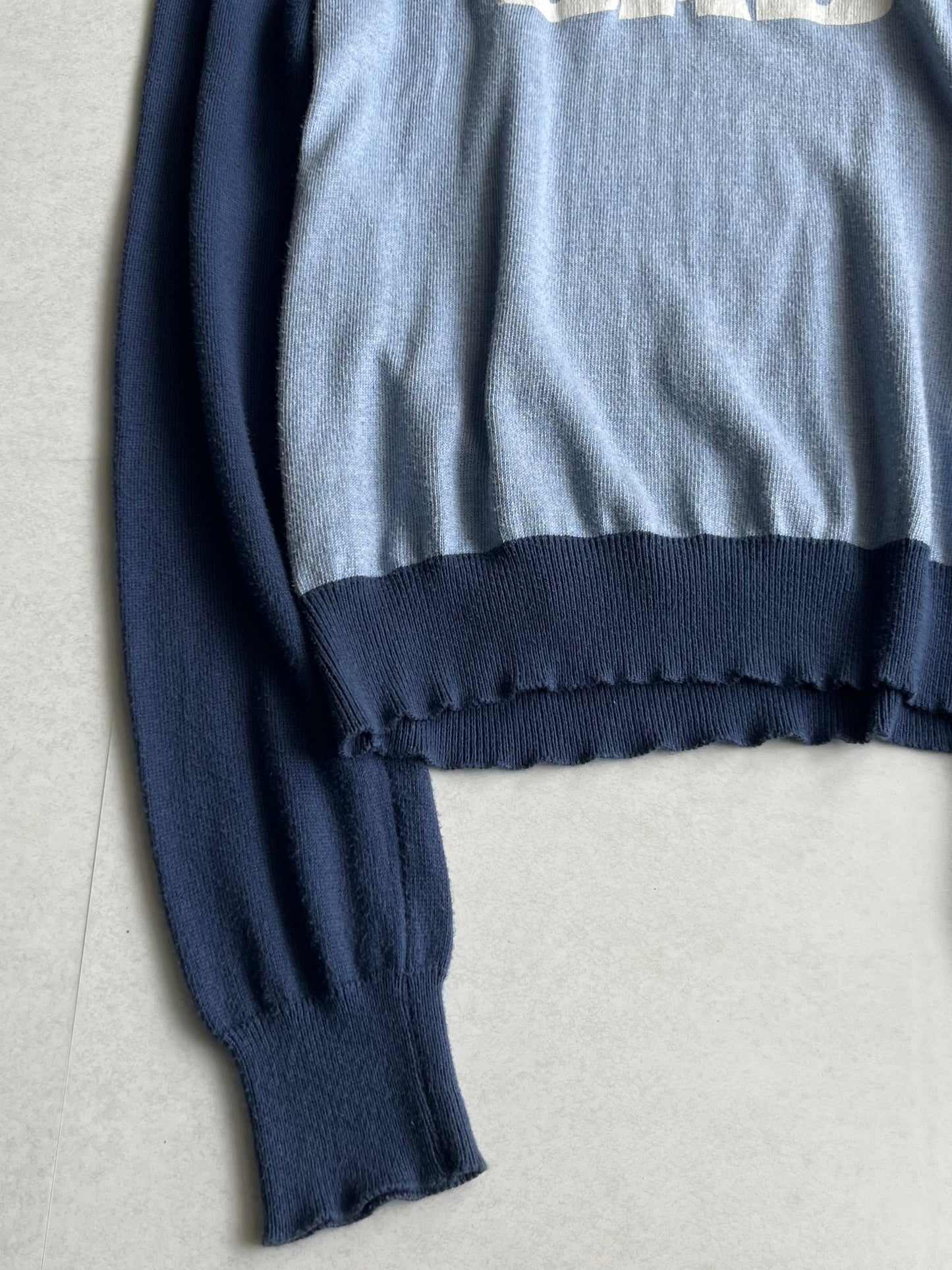 Dsquared2 Blue Cotton Modal Long Sleeve Shirt Size M