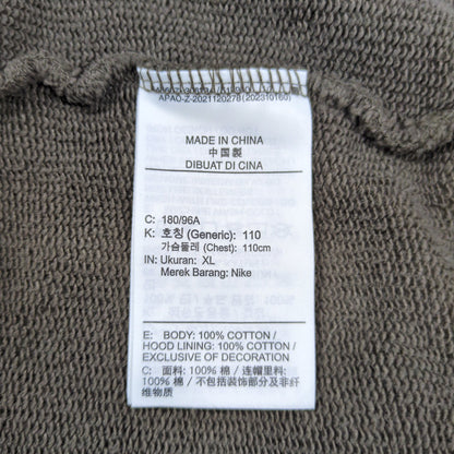 NIKE AIR JORDAN×CUCTUS JACK 24AW Zip Hoodie Size XL