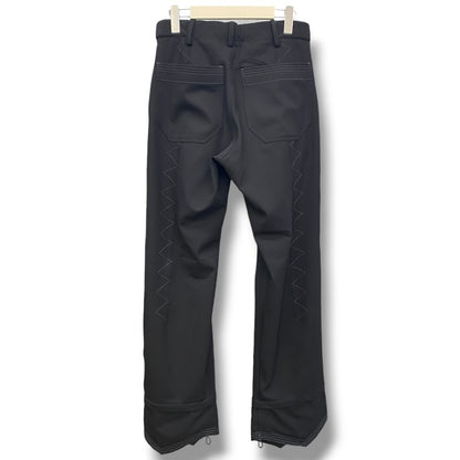 KIKO KOSTADINOV 24AW Stitched Trousers Black Size 44