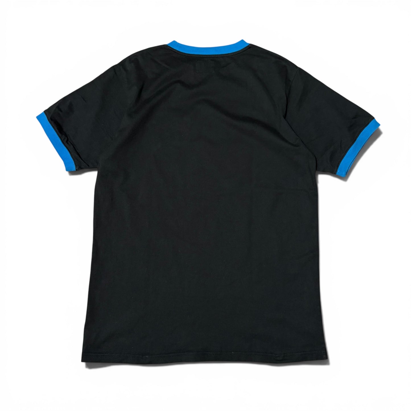 Vintage Stussy 00s Black Ringer Tee Size M