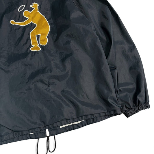 Vintage 90's UNION Black Coach Jacket Size L