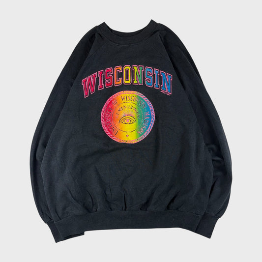 SIGNAL 90s Sweatshirt Black Size XL