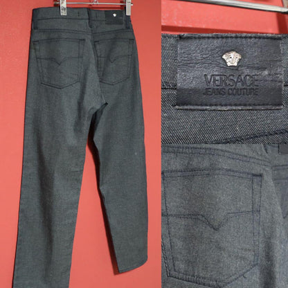 Versace Jeans Couture Medusa Metal Logo Straight Size 30