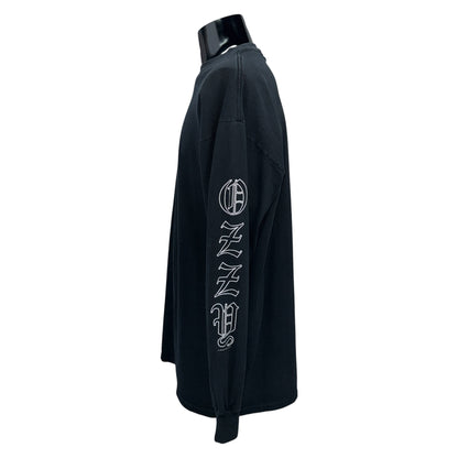 OZZY OSBOURNE 90s Long Sleeve T Ozzy Sleeve & Celtic Cross Size XL