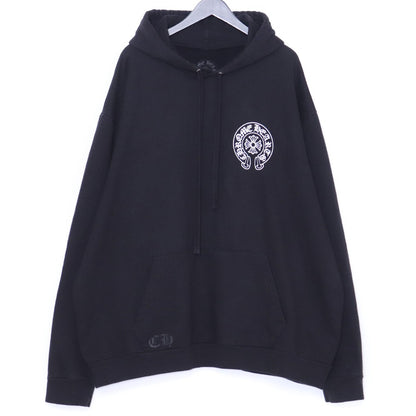 CHROME HEARTS Osaka Horseshoe Hoodie Black Size XXL