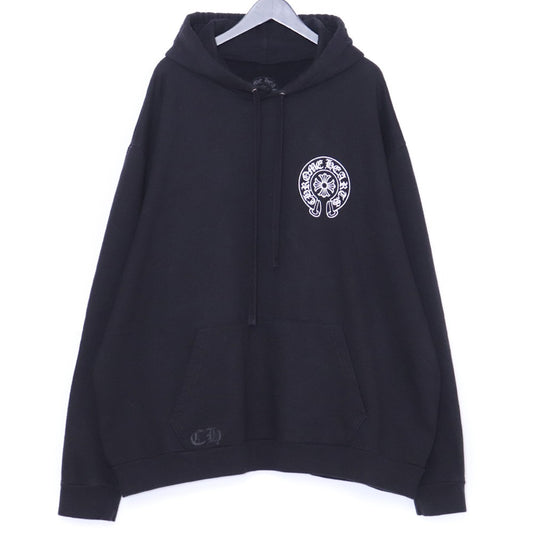 CHROME HEARTS Osaka Horseshoe Hoodie Black Size XXL