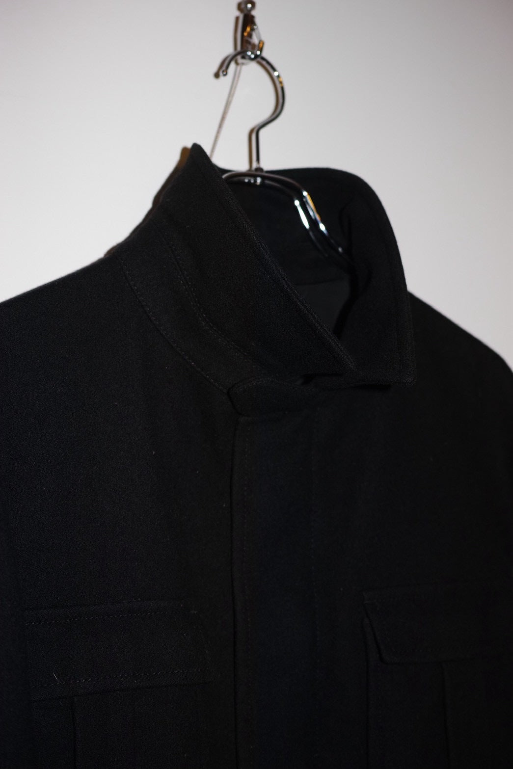 Prada Virgin Wool Fatigue Jacket Minimal Size XXL