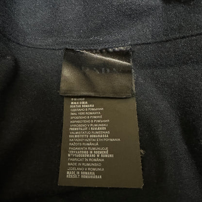 PRADA Navy Wool Military Shirt