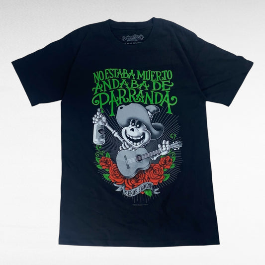 Senor Frog's Print T-Shirt Black Size M