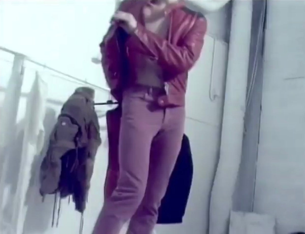 MARTIN MARGIELA AW05 Faded Pink Garment Dye Trousers Size 44