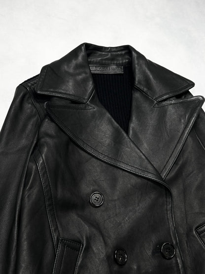 Neil Barrett switching double leather jacket Size XS