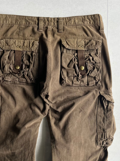 Vintage Gimmick Flare Cargo Pants Size 40