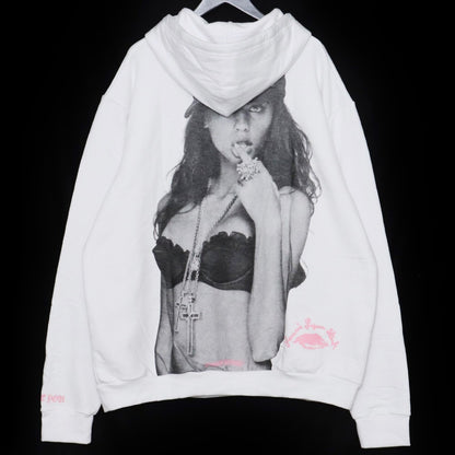 CHROME HEARTS LLS Pullover Hoodie White Size XXL