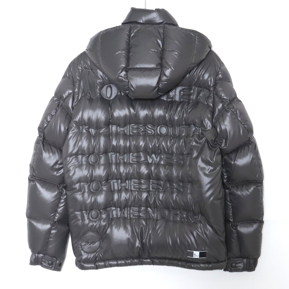 MONCLER GENIUS 18FW Mentor Fragment Down Jacket Gray Size 1
