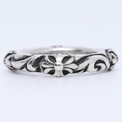 CHROME HEARTS SBT BAND SBT Band Ring Silver Size ONE SIZE