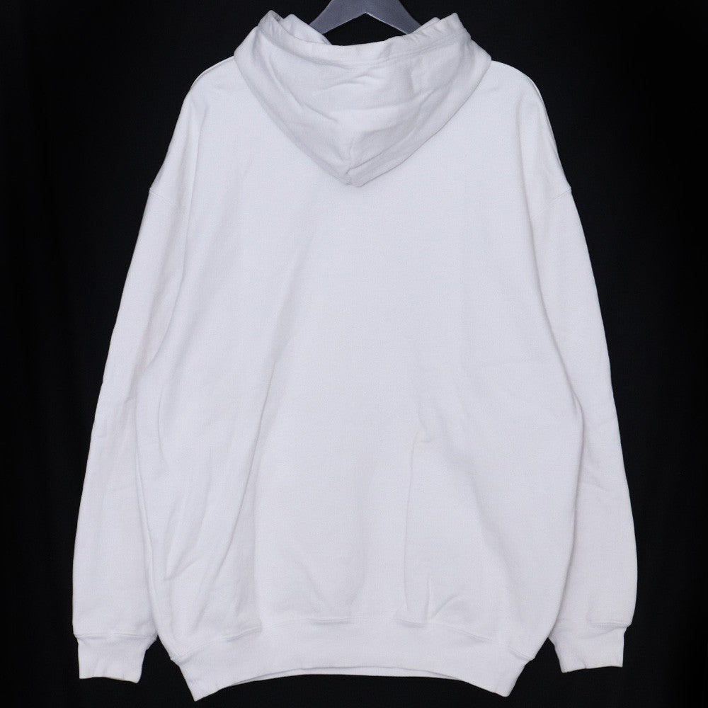 BALENCIAGA 20AW Copyright Logo Hoodie White Size S