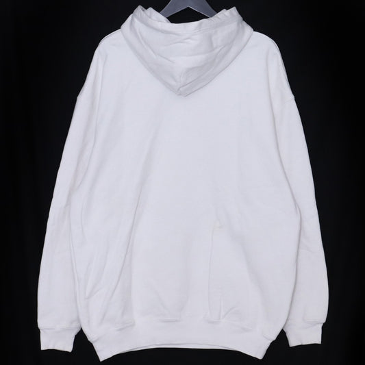 BALENCIAGA 20AW Copyright Logo Hoodie White Size S