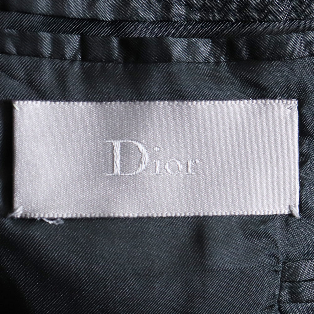 DIOR HOMME 2B Tailored Blazer Black Size 48