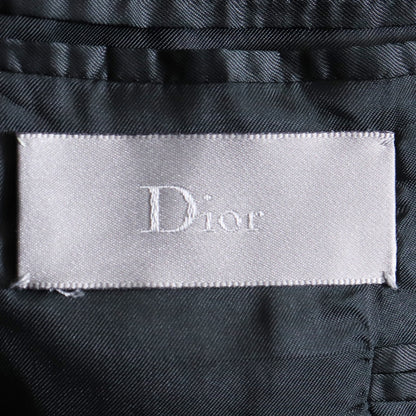 DIOR HOMME 2B Tailored Blazer Black Size 48