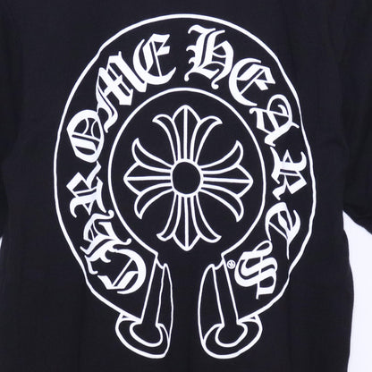 CHROME HEARTS Horseshoe Logo Pocket T-Shirt Black Size S