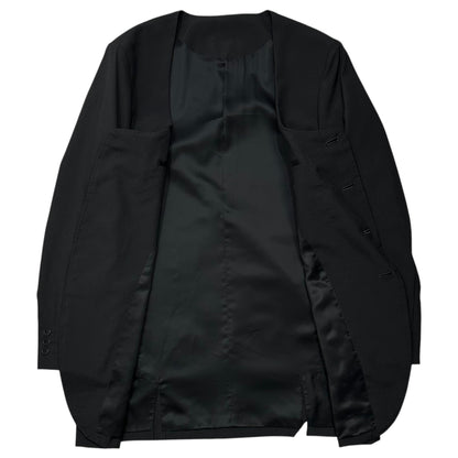 COMME des GARCONS HOMME PLUS Rose Print Jacket Black Size M