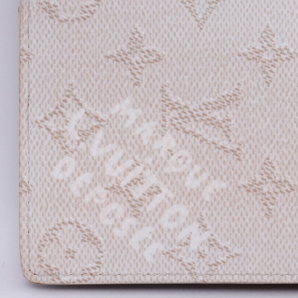 Louis Vuitton Portefeuille Brazza Wallet White Size F